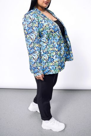 Wildfang Empower Floral Tux Blazer | David's Bridal